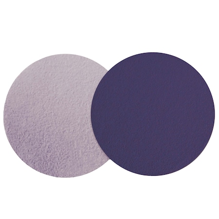 Continental Abrasives 6" 600 Grit Zirconia Purple Film Hook & Loop Disc No Hole SD-60HPN600